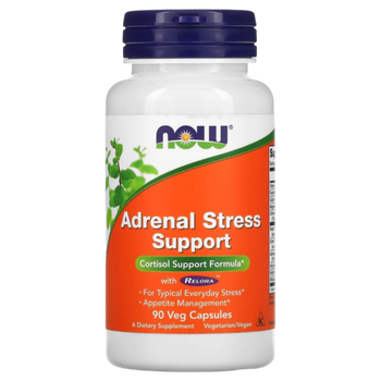Now Foods Adrenal Stress Support 90 veg capsules, Адренал Стресс Саппорт