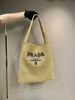Prada Crochet Tote Bag 42 cm