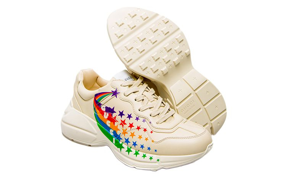 GUCCI Rainbow Star Rhyton Beige Multi