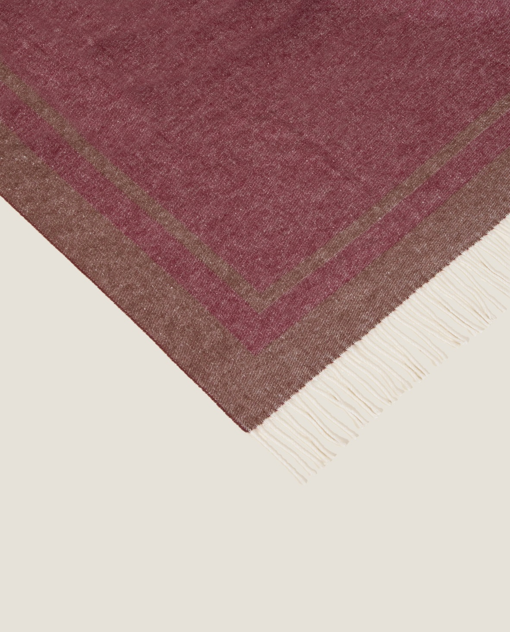 Плед 130х170 Frati Home Country Bordeaux бордовый