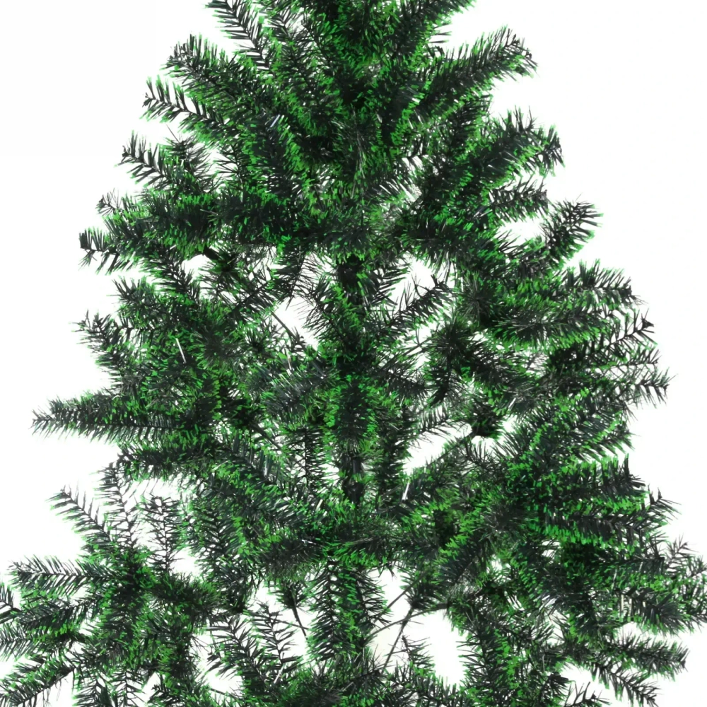 Ёлка «Северное сияние» 180 см, ПВХ зеленый иней (400 веток)