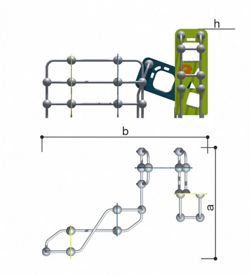 Детский спортивно-игровой комплекс Romana 057.18.00