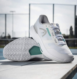 Женские теннисные кроссовки Head Revolt Evo 5.0 - white/light grey