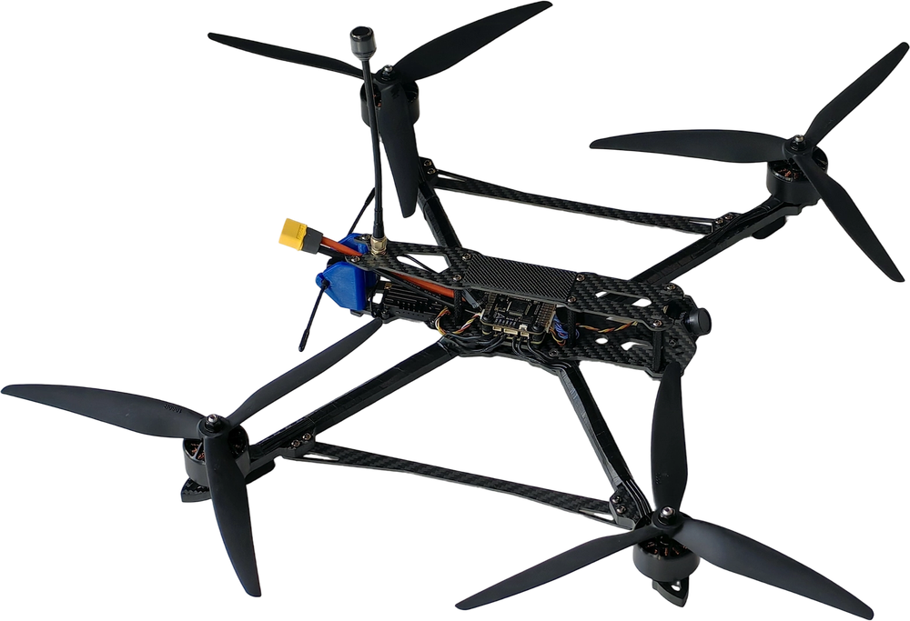 Квадрокоптер FPV, дрон 10 дюймов