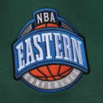 Баскетбольная толстовка Mitchell&Ness NBA Chainstitch Fleece Vintage Logo Milwaukee Bucks Sweatshirt Green