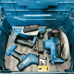 Набор аккумуляторного инструмента 11в1 4АКБ