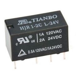 Реле электромагнитное HJR1-2C-L-24V 24VDC