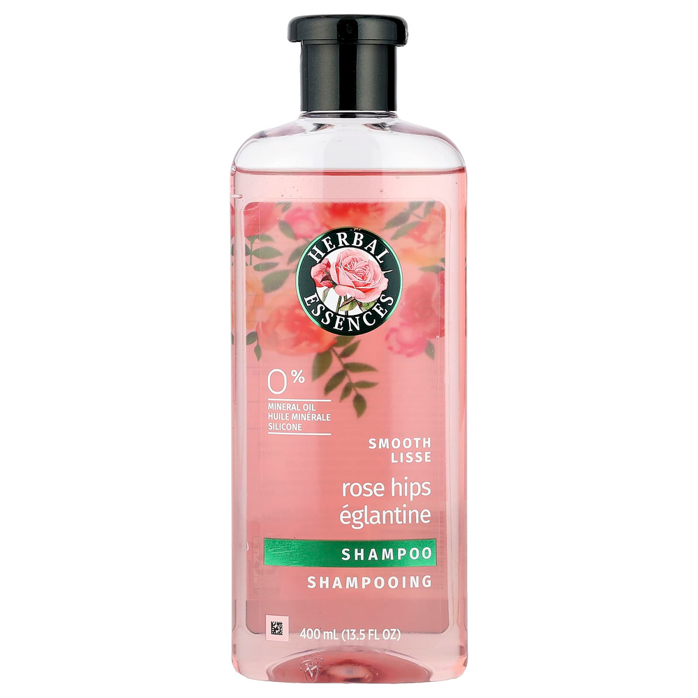 Herbal Essences, Smooth, Шампунь, шиповник, 13,5 жидких унций (400 мл)