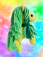 Брелок (вязаный) / Лошадка #12