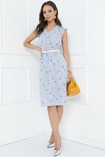 ПЛАТЬЕ ФЬЕЗОЛЕ (ЛАЙТ БЛУ) Bellovera (Акция)