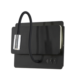 Бра Crystal Lux DUO AP9W LED BL