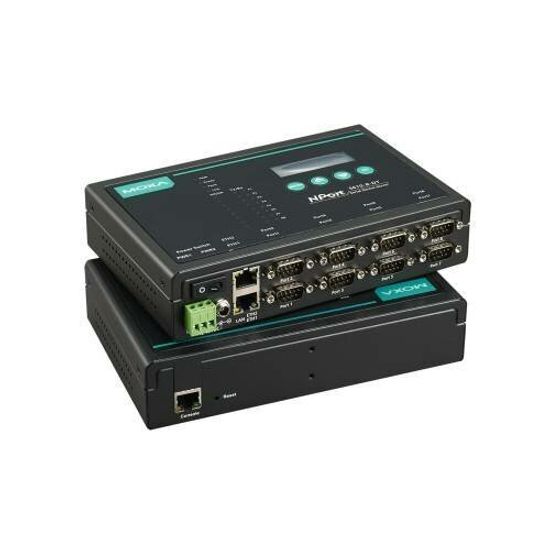 Сервер NPort 5610-8-DT-T 8 Port RS-232 desktop device server, DB9, 12~48 VDC, t: -40/75