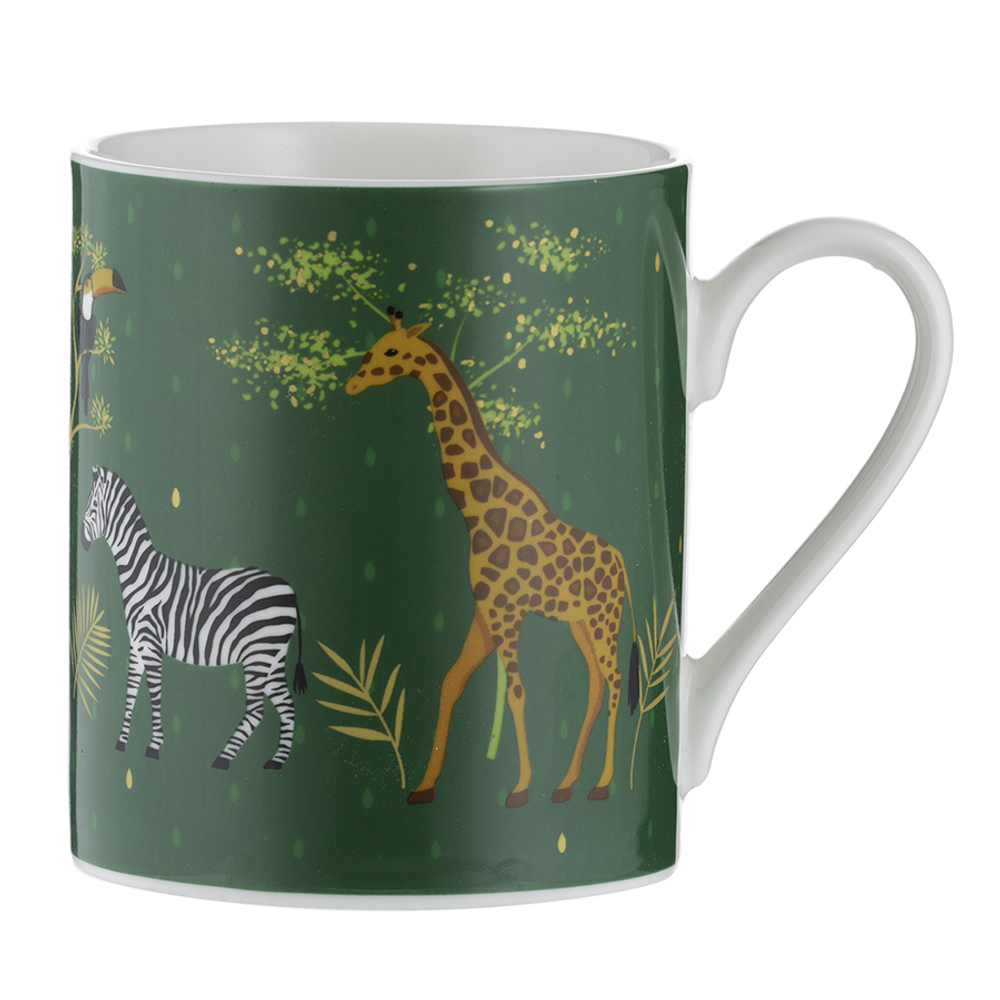 Кружка safari 380 мл зеленая