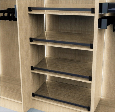 Бортик для обуви ограничительный 582 мм, Конеро, размер 582x24x38 мм, 1 шт, цвет ЧЕРНЫЙ (2387237021)