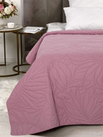 Покрывало на кровать, стеганое, поплин с размерами 215х220