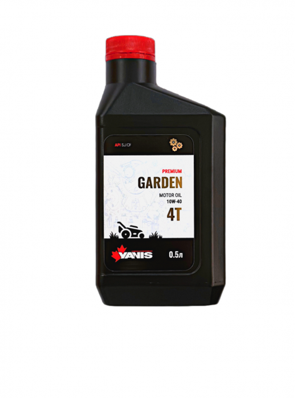 Масло моторное для 4-тактных двигателей Yanis Premium SAE 10w40 API SJ/CF 0,5л