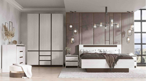 Бостон Комод 5 ящиков Анкор светлый