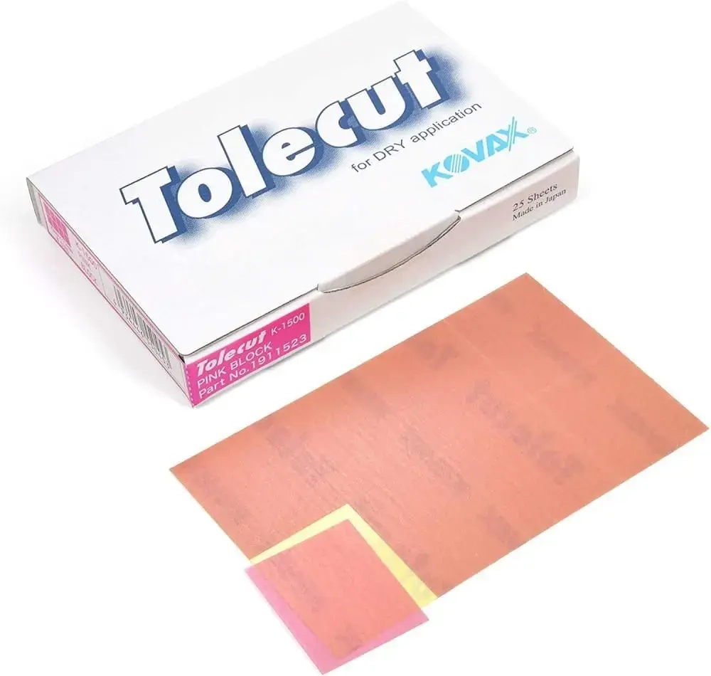 Лист клейкий Kovax Tolecut Pink K1500, розовый, 1 лист (8 наклеек 29*35мм) 1911523