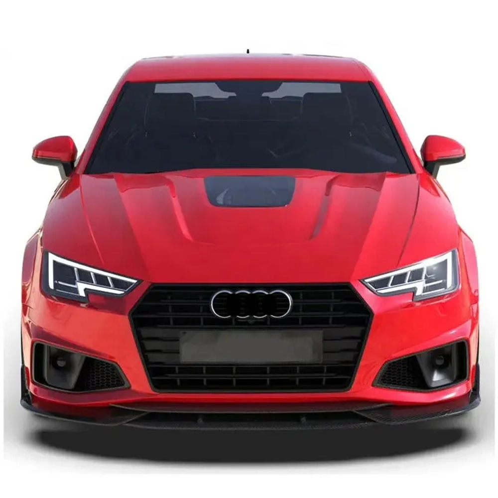 Карбоновый обвес для AUDI S4 B9 2016 - 2019 Ауди аэродинамический обвес