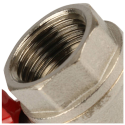 Кран ITAP шаровой муфтовый полнопроходной (бабочка), 1/2, IDEAL 092