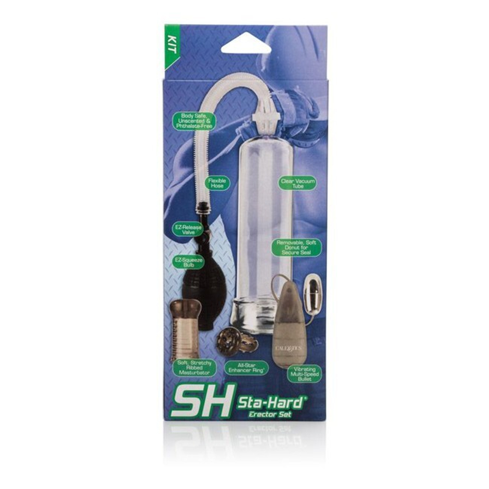 Мужской набор Sta-Hard Erector Set (Цвет: черный, прозрачный)