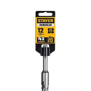 STAYER HERCULES-4Х 12x460 мм, SDS-plus бур, PROFESSIONAL (29290-460-12)