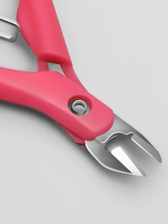 Кусачки маникюрные для кутикулы, 11 см, длина лезвия - 8 мм, цвет МИКС