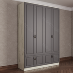 Шкаф распашной с антресолью 4/9 (мадес)