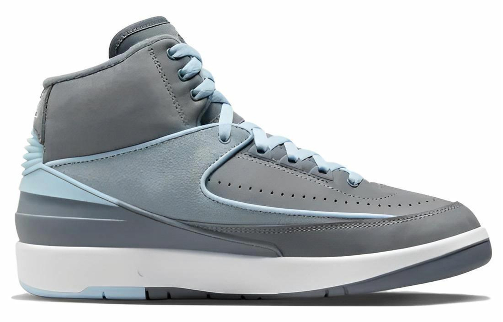 Кроссовки Jordan Air Jordan 2 Cool Grey (Женская размерная сетка)