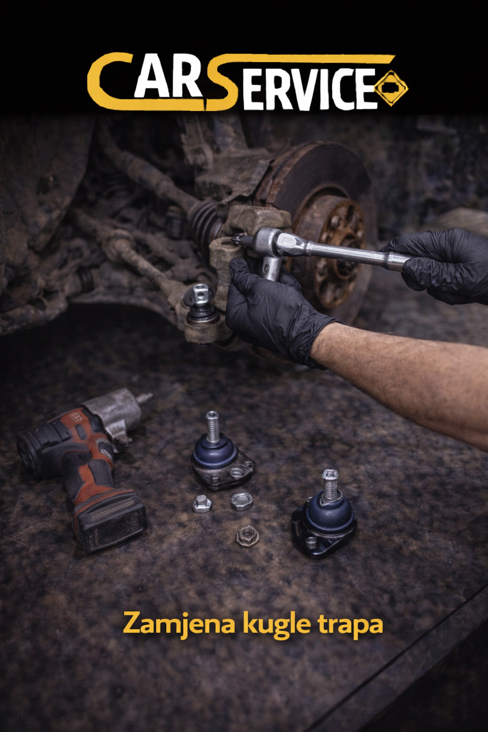 Zamjena kugle trapa (1 kom.)