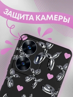 Чехол на Realme C55 с принтом