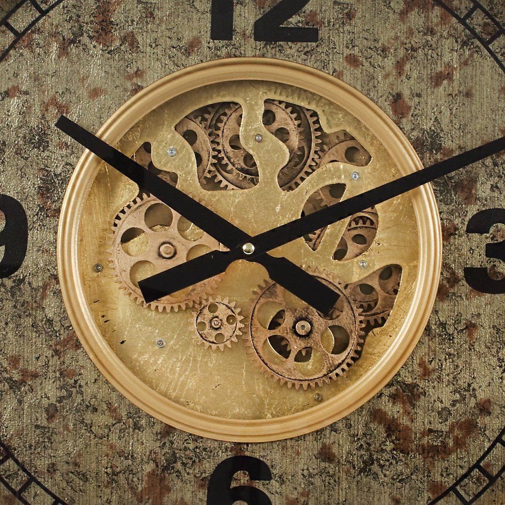 GAEM Часы настенные декоративные, L52 W7 H52 см, (3xАА не прилаг.)