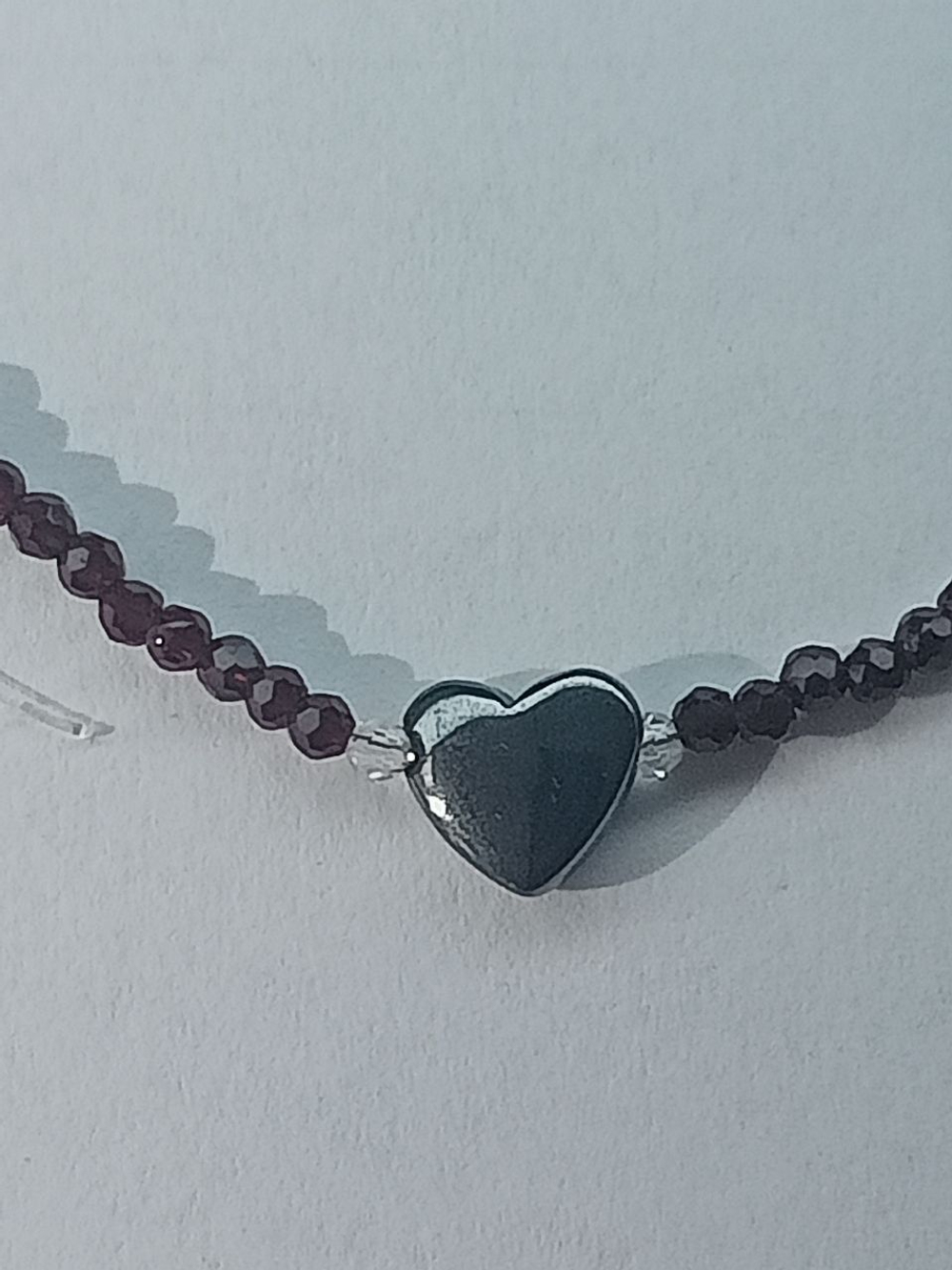 Колье на шею чешское стекло хамелеон