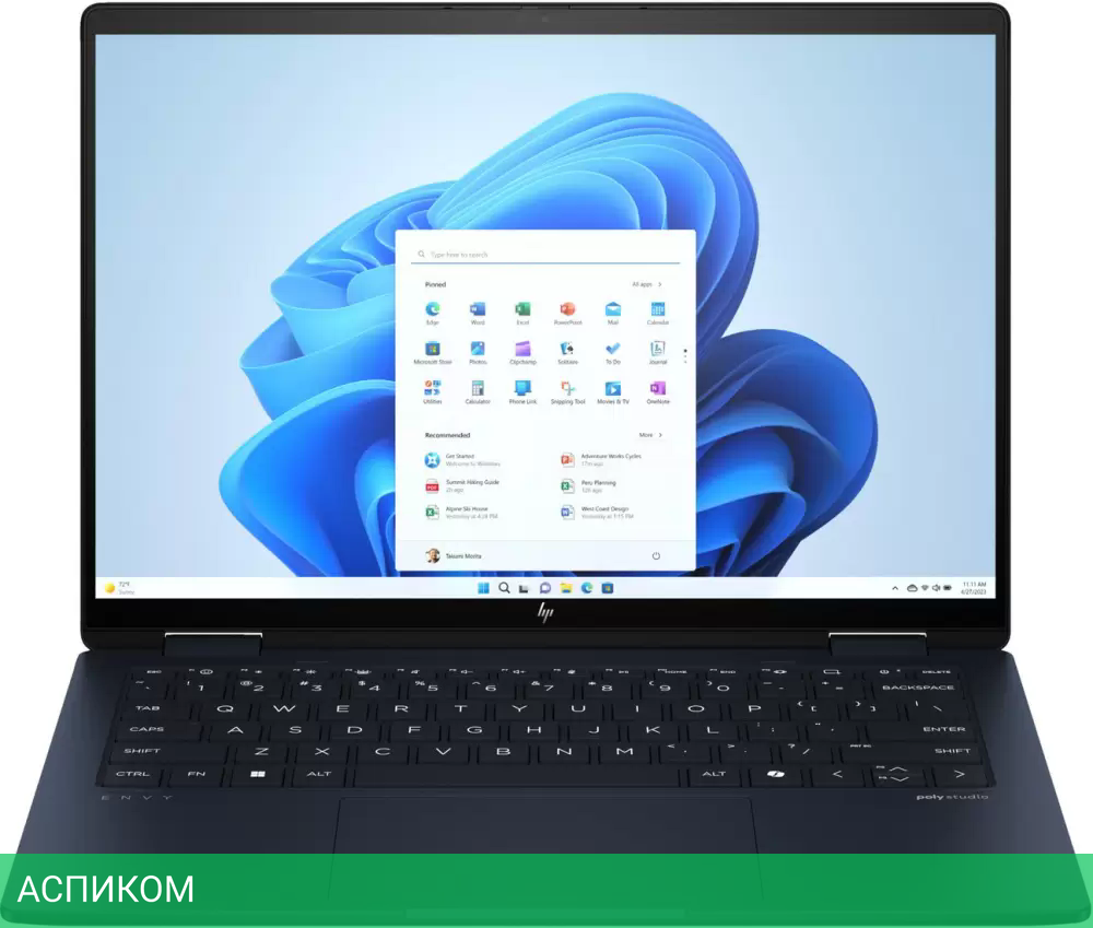 Ноутбук 2-в-1 HP Envy x360 2-в-1 14-fc0017ci A1AB3EA