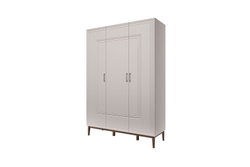 Шкаф ШР-3 Гориция Персидский Жемчуг/Лак Льняной