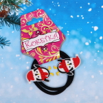 Резинки для волос детские 2шт. «Новогодние чудеса - Пингвинчики», d-3,5см