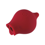 Клиторальный стимулятор в форме бутона (Цвет: красный)