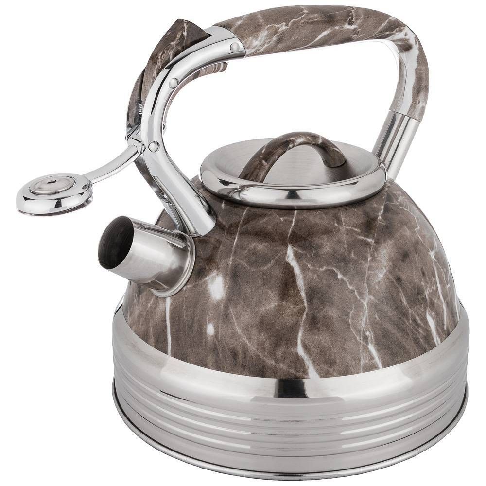 ЧАЙНИК AGNESS СО СВИСТКОМ ИНДУКЦИОН. КАПСУЛЬНОЕ ДНО 2,8 Л