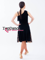 Юбка "годе" с гипюром