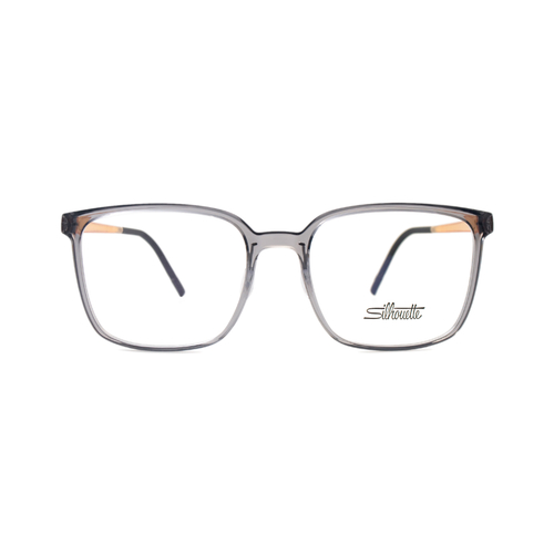 Оправа квадрат Silhouette 2957_75 6660 прозрачно-серая с желтым