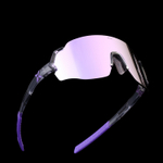 Спортивные очки HILX Savage (L) Shiny Crystal Grey Purple / Purple Lens