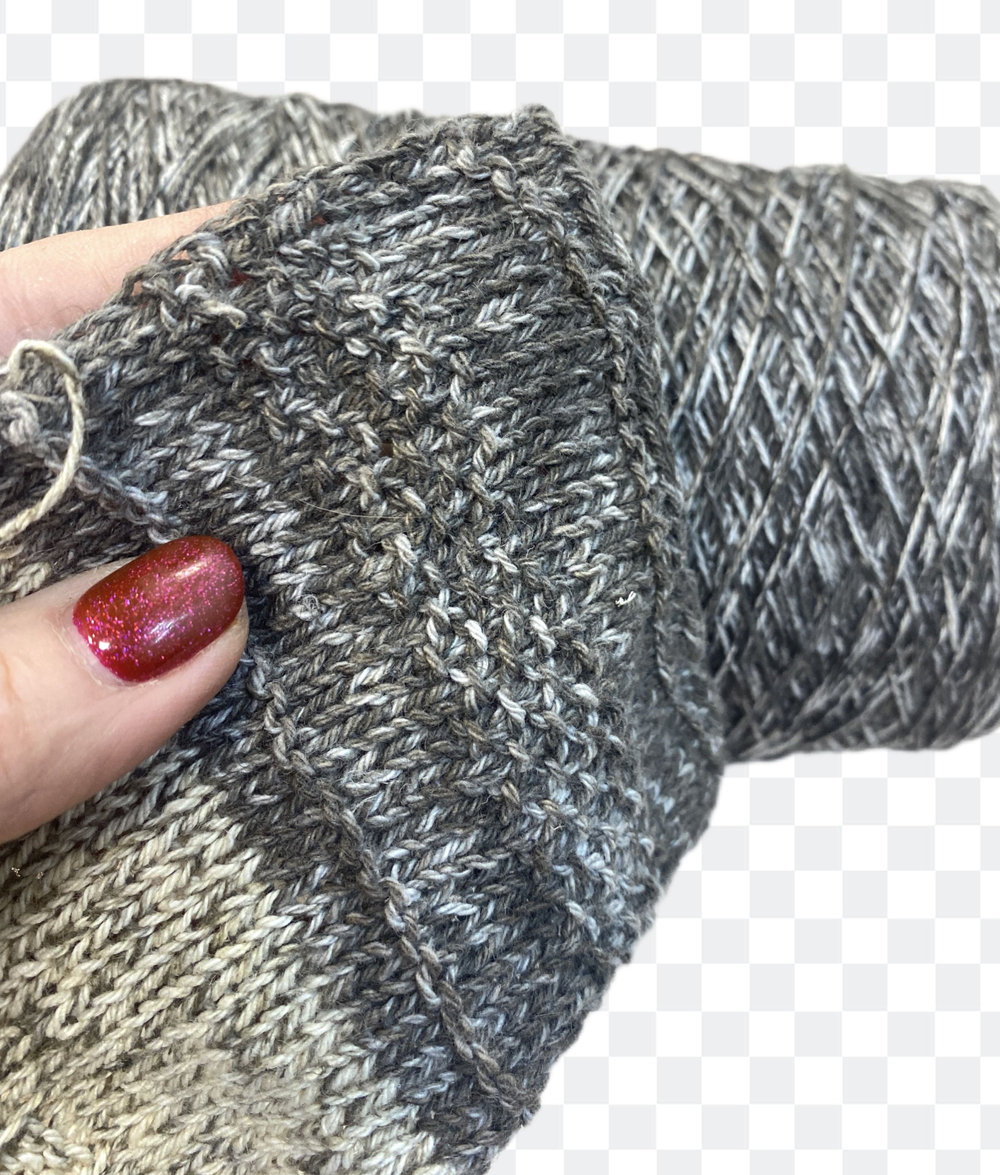 Пряжа на бобине (Италия) 90% лен 10% хлопок 100г - 320м 410г