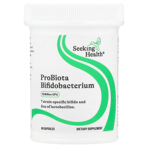 Seeking Health, ProBiota Bifidobacterium, бифидобактерии, 12 млрд КОЕ, 60 капсул