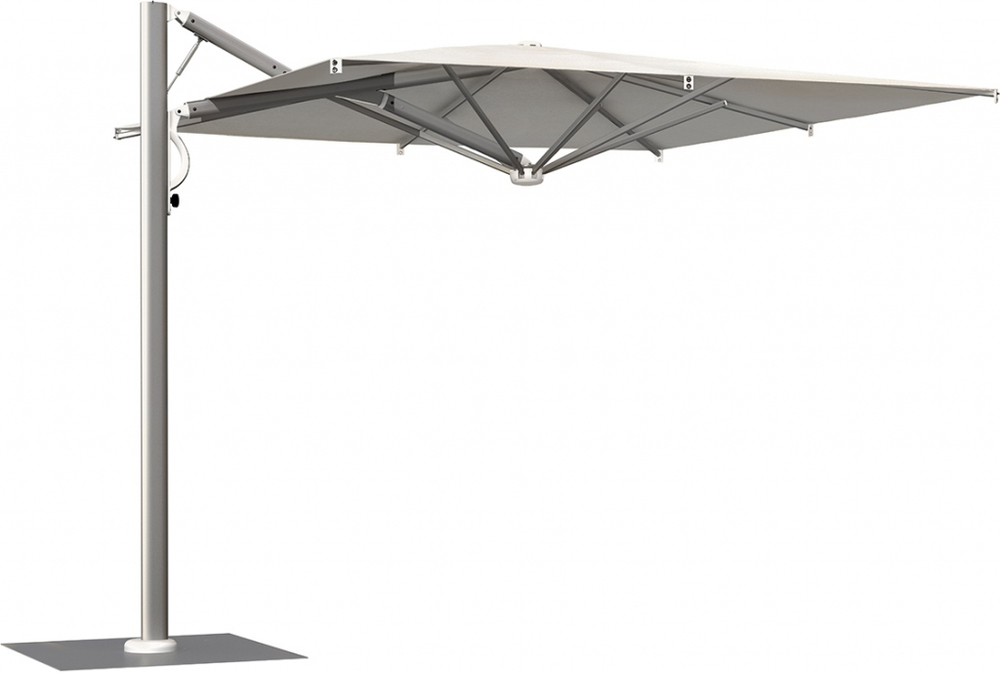 Зонт профессиональный Scolaro Astro Titanium, титан, слоновая кость