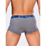 Мужские трусы боксеры серые меланж Opium Boxer R109