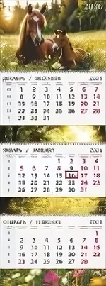 Календари 3 2026