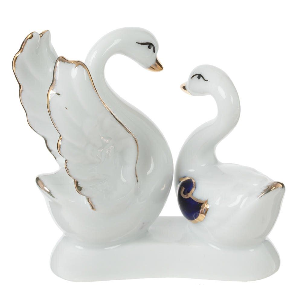 GAEM Фигурка декоративная "Лебеди", L7 W3,5 H6,5 см