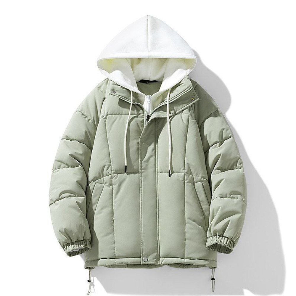 Куртка-пуховик в стиле оверсайз