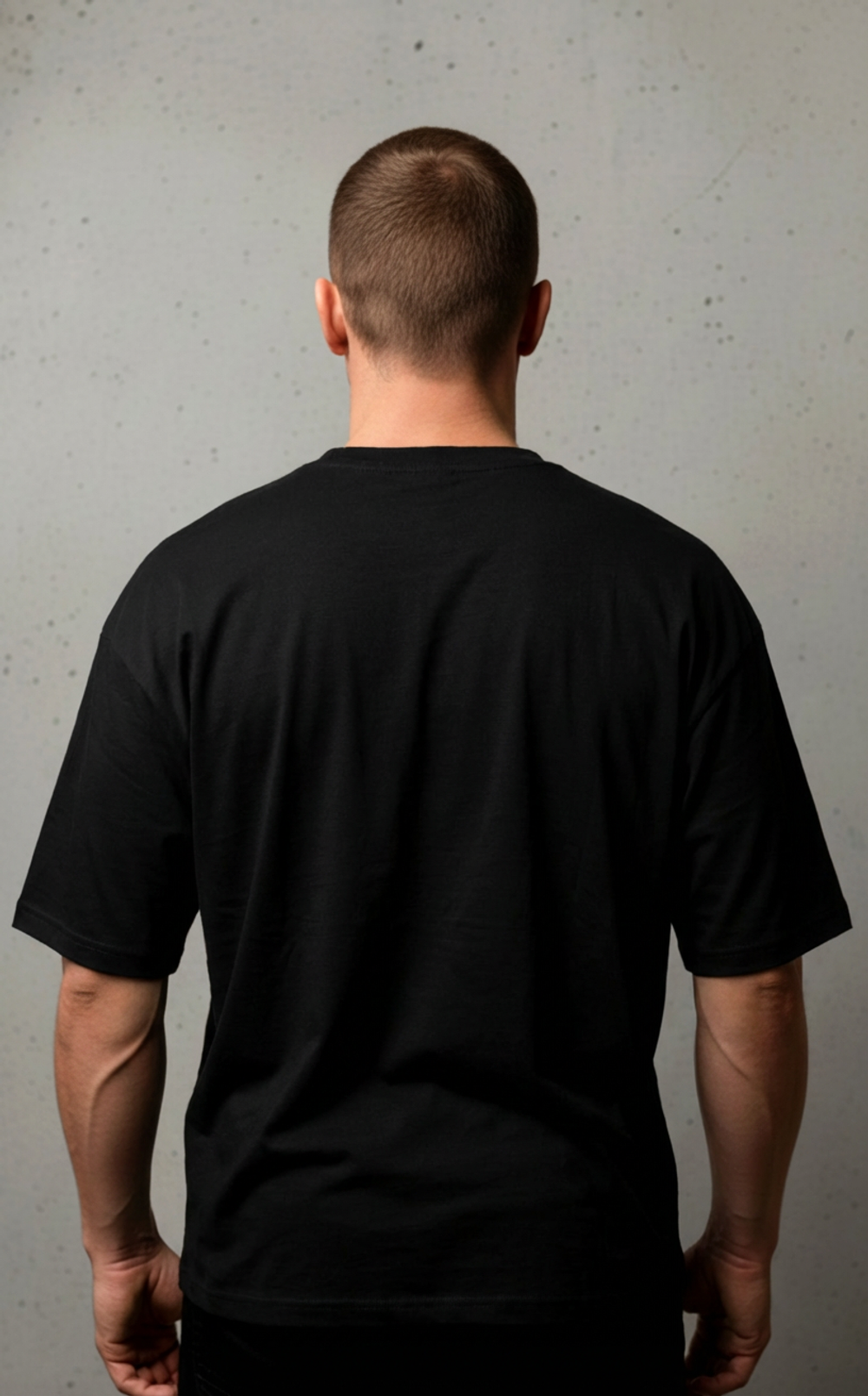 Футболка оверсайз LEGENDA Горыныч черная