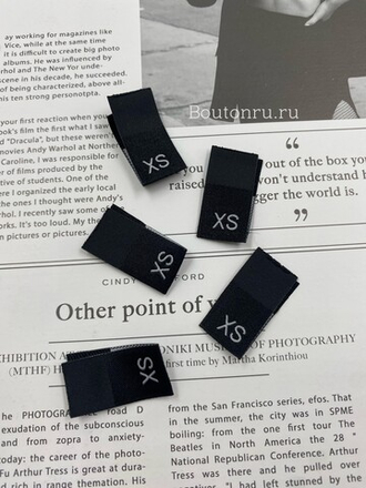 Размерник черный "XS" 14 мм